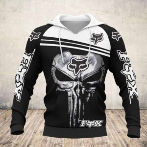 Fox Racing Skull 3D Hoodie For Men For Women All Over Printed Hoodie - 641fb24d35a9