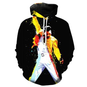 Freddie Mercury 3D Printed Hoodie/Zipper Hoodie - 1b1ebb51c9ea