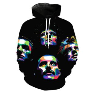 Freddie Mercury 3D Printed Hoodie/Zipper Hoodie - 315214b2fb9a