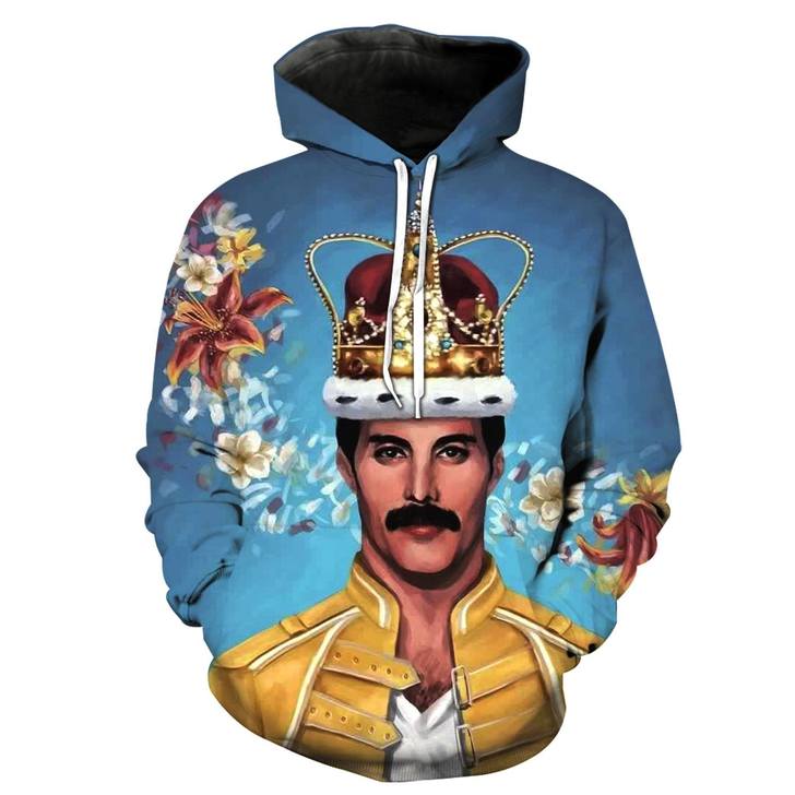 Freddie Mercury 3D Printed Hoodie/Zipper Hoodie - 80748d3b7888 Freddie Mercury 3D Printed Hoodie/Zipper Hoodie - 80748d3b7888