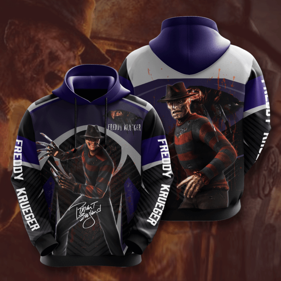 Freddy Krueger 3D Hoodie - e21ba10289d9 Freddy Krueger 3D Hoodie - e21ba10289d9