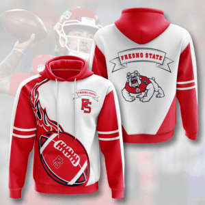 Fresno State Bulldogs 3D Hoodie - 466274091d9c