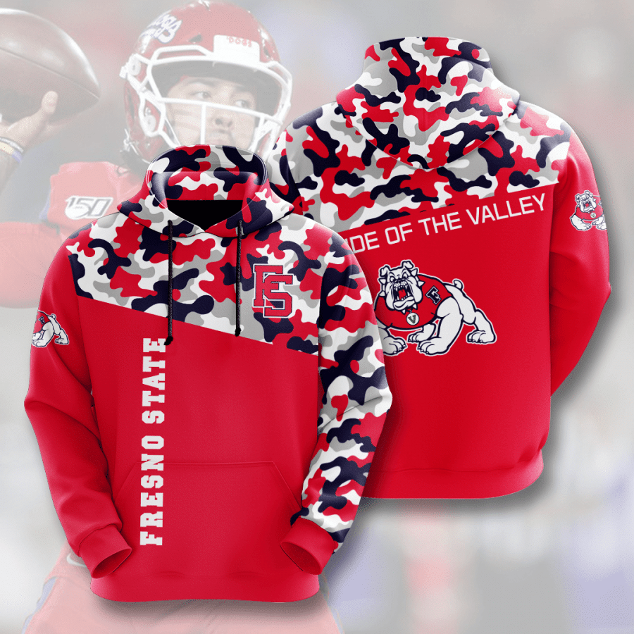 Fresno State Bulldogs 3D Hoodie - bc2ada74155f Fresno State Bulldogs 3D Hoodie - bc2ada74155f