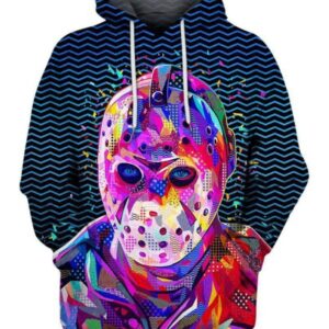 Friday 13th Jason Voorhees Pop Portraits Halloween 3D Printed Hoodie/Zipper Hoodie - 0725ab4fc6b6