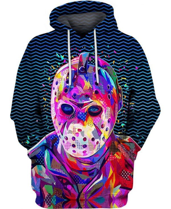 Friday 13th Jason Voorhees Pop Portraits Halloween 3D Printed Hoodie/Zipper Hoodie - 0725ab4fc6b6 Friday 13th Jason Voorhees Pop Portraits Halloween 3D Printed Hoodie/Zipper Hoodie - 0725ab4fc6b6