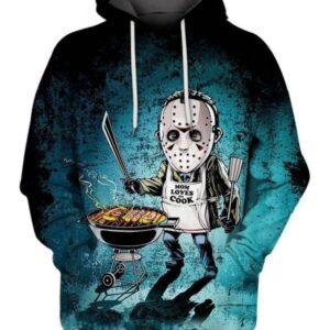Friday The 13Th Jason Mom Loves The Cook 3D Printed Hoodie/Zipper Hoodie - 542a98bb310e