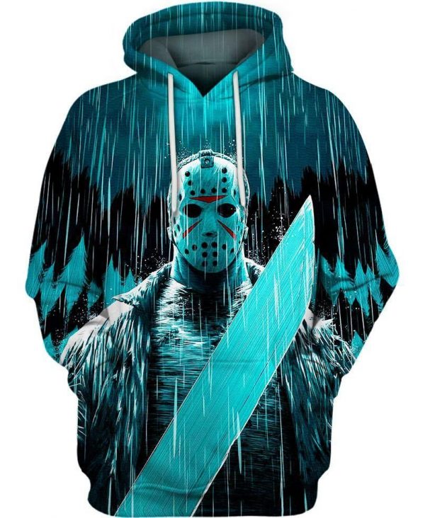 Friday The 13Th Jason Voorhees Art 3D Printed Hoodie/Zipper Hoodie - 4488dd114374 Friday The 13Th Jason Voorhees Art 3D Printed Hoodie/Zipper Hoodie - 4488dd114374