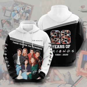 Friends 3D Hoodie - 379d7d0b525a
