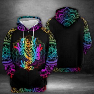 Frog 3D Printed Hoodie/Zipper Hoodie - 76031e0fb0ea