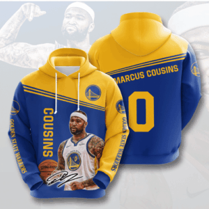 GOLDEN STATE WARRIORS DeMarcus Cousins 3D Hoodie For Men For Women - 248ec7aa0a08