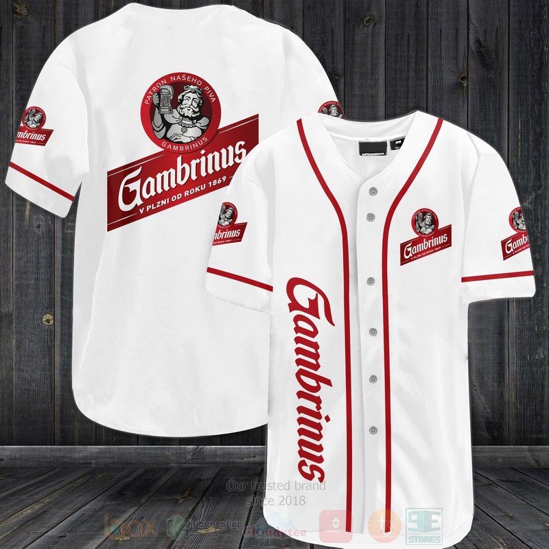 Gambrinus Baseball Jersey Shirt Gambrinus Baseball Jersey Shirt