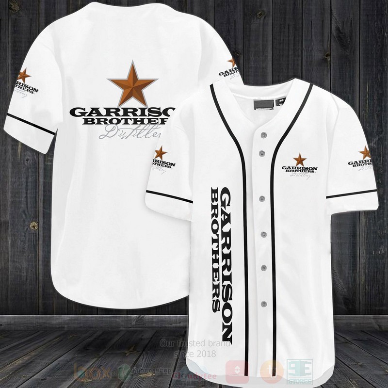 Garrison Brothers Distillery Baseball Jersey Shirt Garrison Brothers Distillery Baseball Jersey Shirt