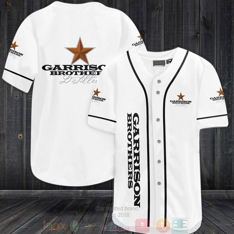 Garrison Brothers Distillery Baseball Jersey Garrison Brothers Distillery Baseball Jersey