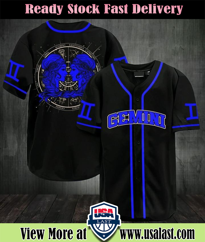 Gemini Zodiac Sign Baseball Jersey Shirt Gemini Zodiac Sign Baseball Jersey Shirt