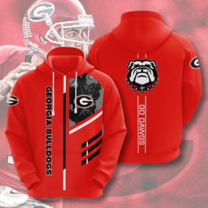 Georgia Bulldogs American Football 3D Printed Hoodie/Zipper Hoodie - 7cb897a28f11