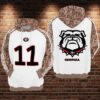 Georgia Bulldogs Ncaa Football Many Logo Pullover And Zip Pered Hoodies Custom 3d Graphic Printed 3d Hoodie All Over Print Hoodie For Men For Womenhoodie - bc745e54ef6e