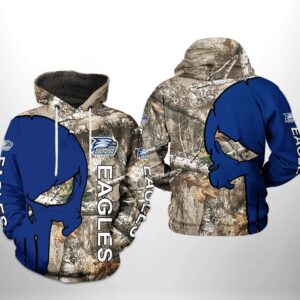 Georgia Southern Eagles NCAA Camo Veteran Hunting 3D Printed Hoodie/Zipper Hoodie - 82f82b88344f
