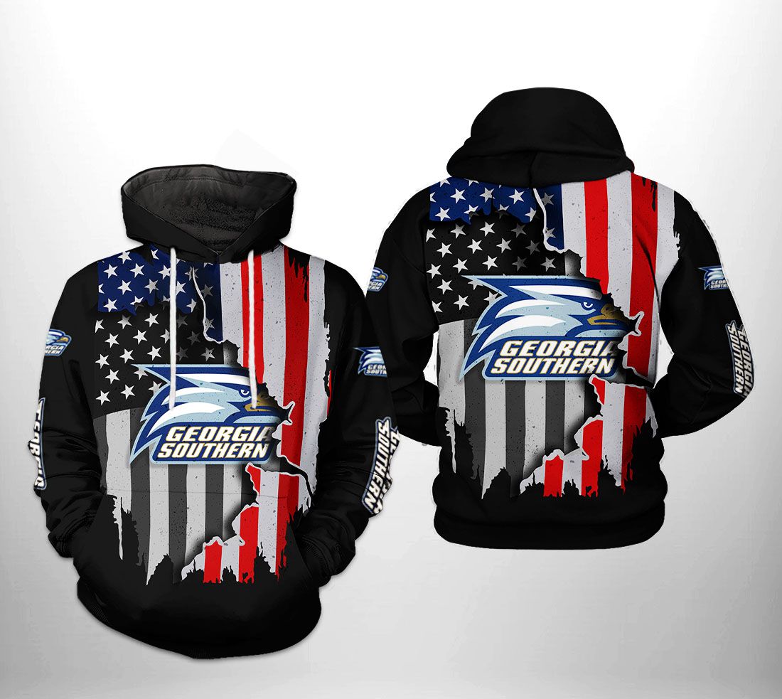Georgia Southern Eagles NCAA US Flag 3D Printed Hoodie/Zipper Hoodie - 715d4f7d97e1 Georgia Southern Eagles NCAA US Flag 3D Printed Hoodie/Zipper Hoodie - 715d4f7d97e1