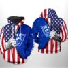 Georgia State Panthers NCAA US FLag 3D Printed Hoodie/Zipper Hoodie - c1ee703094ee