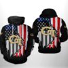 Georgia Tech Yellow Jackets NCAA US Flag 3D Printed Hoodie/Zipper Hoodie - d3a314325203