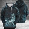 German Shepherd Galaxy 3D Printed Hoodie/Zipper Hoodie - b4ceaeb16c6f