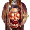 Get Toxic Rick And Morty Pullover And Zippered Hoodies Custom 3D Graphic Printed 3D Hoodie All Over Print Hoodie For Men For Women - 7e633855e27e