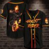 Ghost Rider Baseball Jersey Shirt