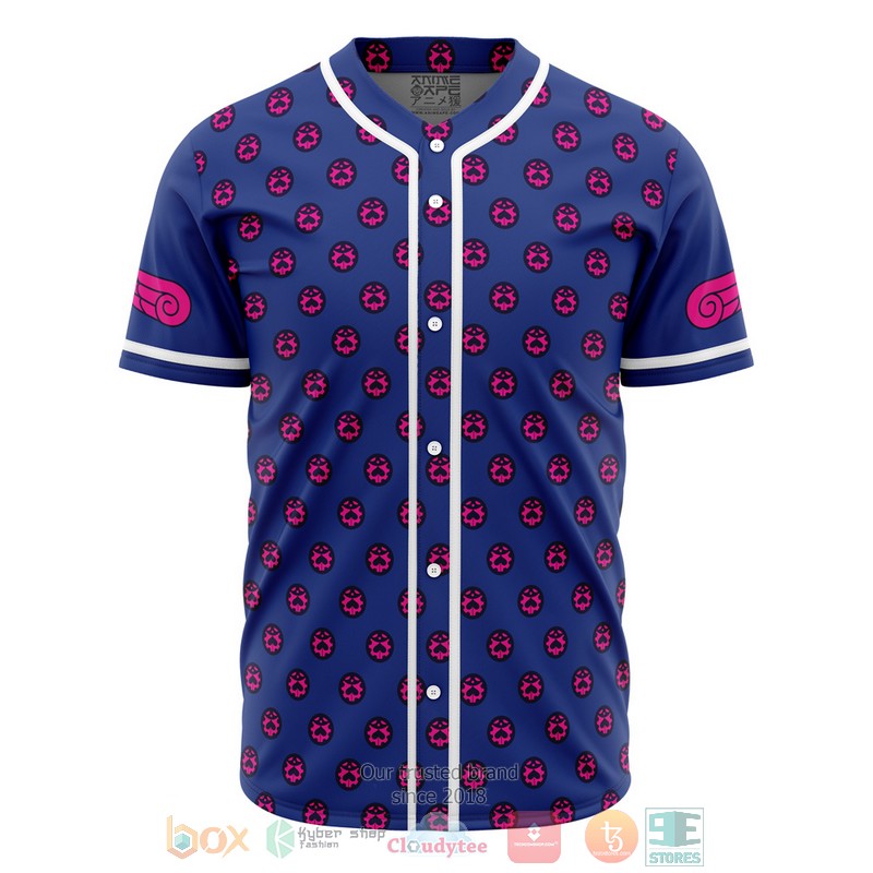 Giorno Giovanna Manga Jojos Bizarre Adventure Baseball Jersey Giorno Giovanna Manga Jojos Bizarre Adventure Baseball Jersey