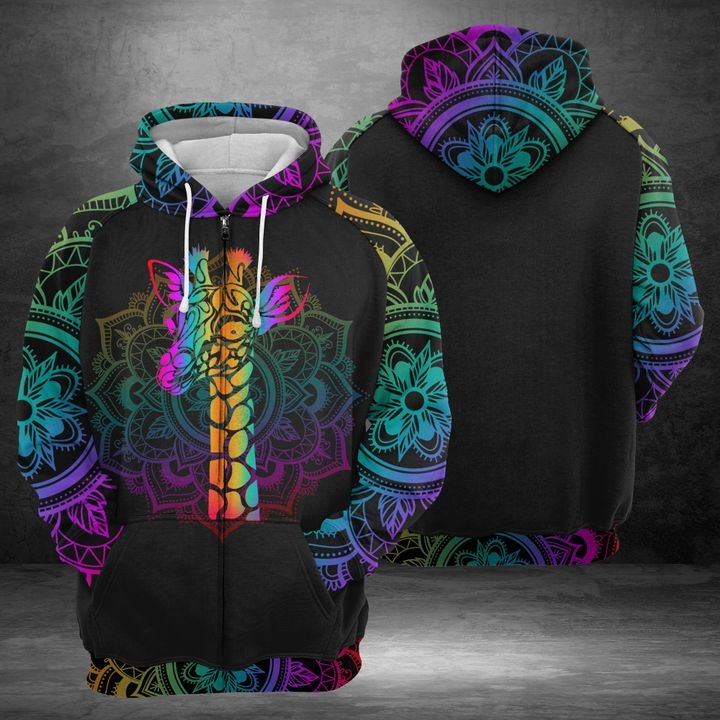 Giraffe 3D Printed Hoodie/Zipper Hoodie - 6db718d373b7 Giraffe 3D Printed Hoodie/Zipper Hoodie - 6db718d373b7