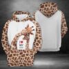 Giraffe Mom And Baby 3D Printed Hoodie/Zipper Hoodie - f3395f3d9472