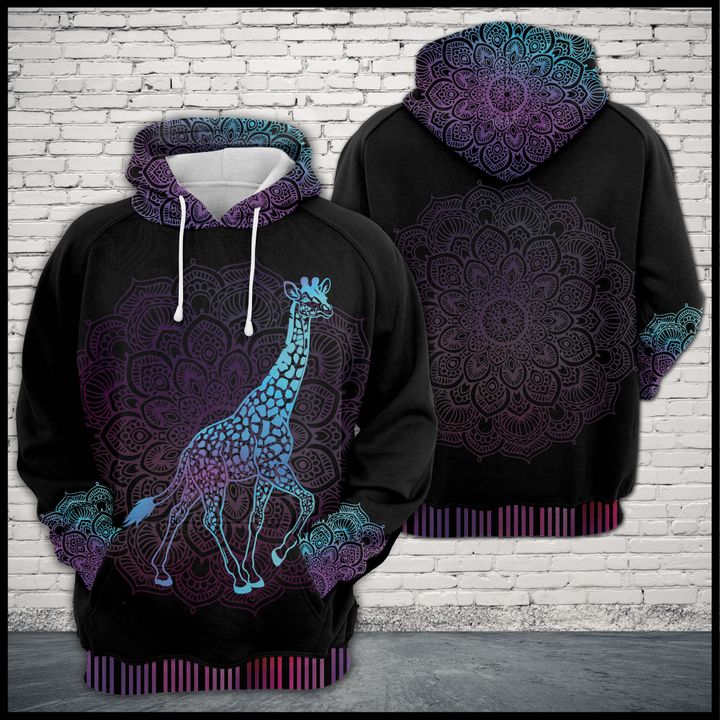 Giraffe Zen Pattern 3D Printed Hoodie/Zipper Hoodie - 7411c614796f Giraffe Zen Pattern 3D Printed Hoodie/Zipper Hoodie - 7411c614796f