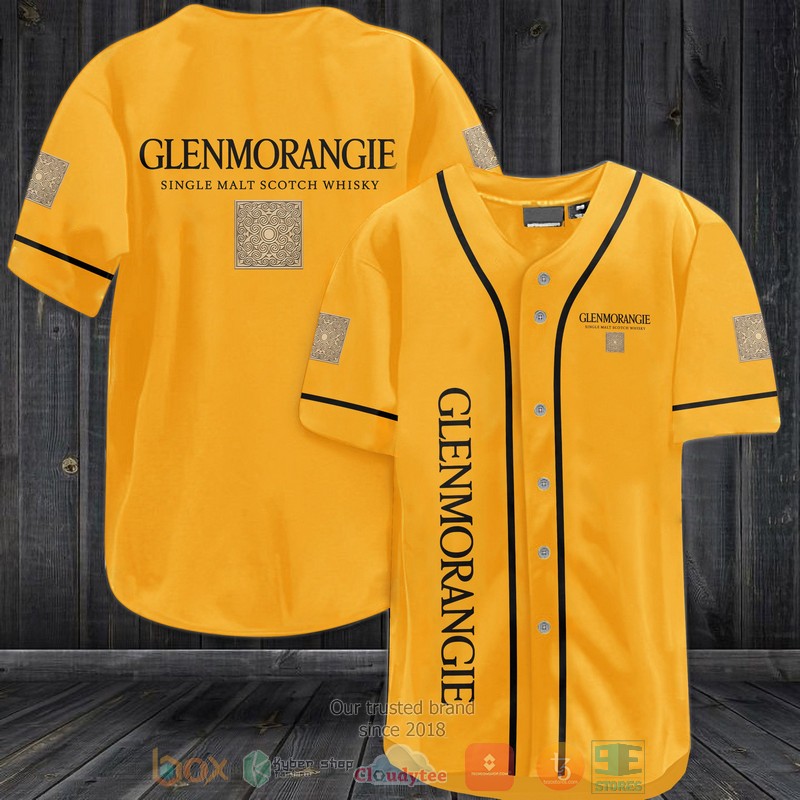 Glenmorangie Single Malt Scotch Whisky Baseball Jersey Glenmorangie Single Malt Scotch Whisky Baseball Jersey