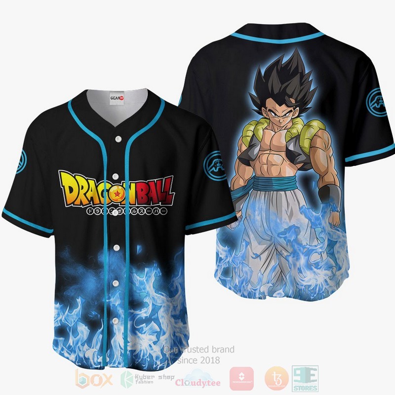 Gogeta Dragon Ball Anime Baseball Jersey Gogeta Dragon Ball Anime Baseball Jersey
