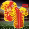 Gold Coast Suns Afl Personalized Baseball Jersey