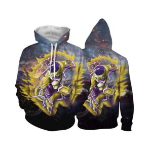 Golden Frieza 3D Printed Hoodie/Zipper Hoodie - b64563b781cf