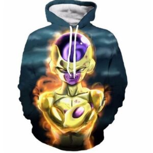 Golden Frieza 3D Printed Hoodie/Zipper Hoodie - e2adf724b103