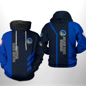Golden State Warriors NBA Team Pattern Mix 3D Printed Hoodie/Zipper Hoodie - ccf664b228ba