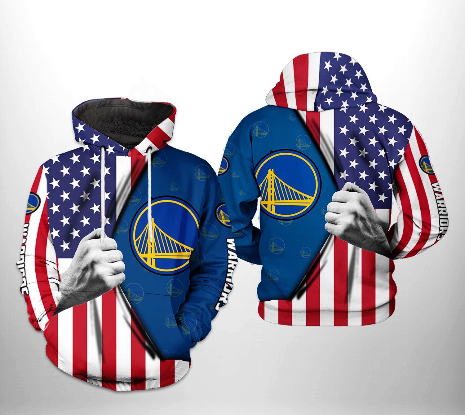 Golden State Warriors NBA US Flag Team 3D Printed Hoodie/Zipper Hoodie - dfa019cb7263 Golden State Warriors NBA US Flag Team 3D Printed Hoodie/Zipper Hoodie - dfa019cb7263