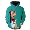 Goofy 3D Printed Hoodie/Zipper Hoodie - cda152e4ed41