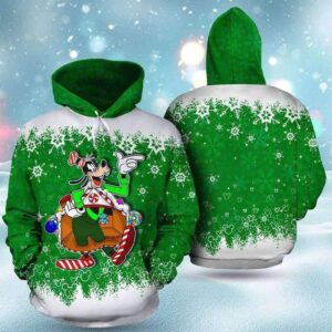Goofy Merry Christmas 3D Printed Hoodie/Zipper Hoodie - cc662c8e6f6c