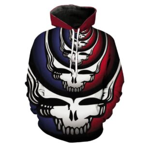 Grateful Dead 3D Printed Hoodie/Zipper Hoodie - 07807e084834