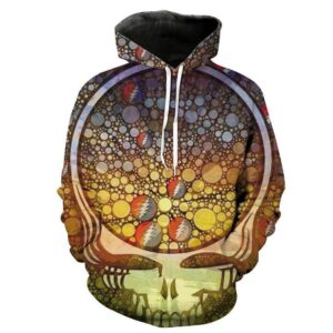 Grateful Dead 3D Printed Hoodie/Zipper Hoodie - 3bcb9a663c20