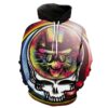 Grateful Dead 3D Printed Hoodie/Zipper Hoodie - 5537e7822d80