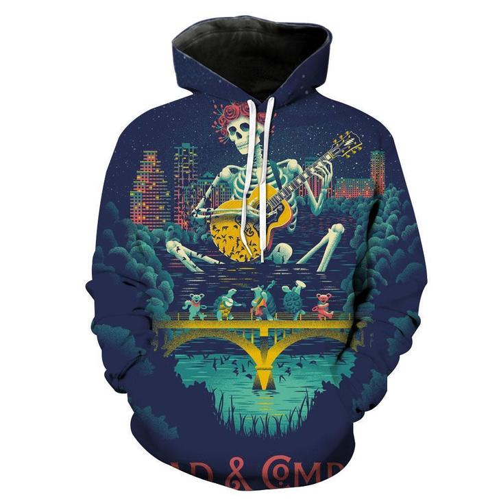 Grateful Dead 3D Printed Hoodie/Zipper Hoodie - af0925332d64 Grateful Dead 3D Printed Hoodie/Zipper Hoodie - af0925332d64