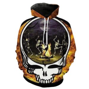 Grateful Dead 3D Printed Hoodie/Zipper Hoodie - bfd37542b45a