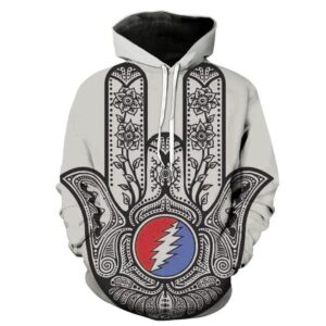 Grateful Dead 3D Printed Hoodie/Zipper Hoodie - c496b66bb579