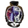 Grateful Dead 3D Printed Hoodie/Zipper Hoodie - ea2e6271d815