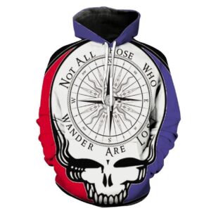 Grateful Dead 3D Printed Hoodie/Zipper Hoodie - f127d07f3b46