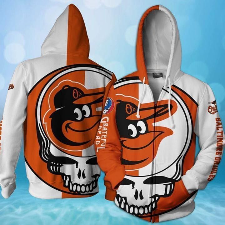 Grateful Dead Baltimore Orioles Bolt Skull Pullover And Zip Pered Hoodies Custom 3D Graphic Printed 3D Hoodie All Over Print Hoodie For Men For Women - a543f8712377 Grateful Dead Baltimore Orioles Bolt Skull Pullover And Zip Pered Hoodies Custom 3D Graphic Printed 3D Hoodie All Over Print Hoodie For Men For Women - a543f8712377