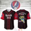 Grateful Dead Bear Baseball Jersey Shirt